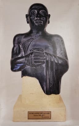 Statue of Gudea govenor of Lagash