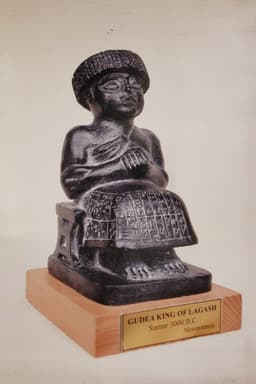 Statue of Gudea govenor of Lagash