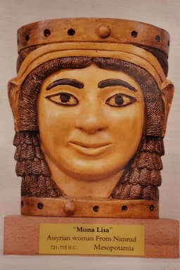 Mona Lisa Assyrian woman from Nimrud