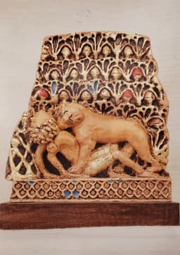 Nimrud Ethopion slain by a Lion