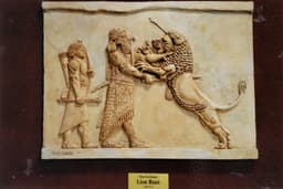 King Assurbanipal, Lion Hunt