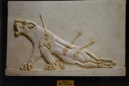 Dying Lioness, King Assurbanipal